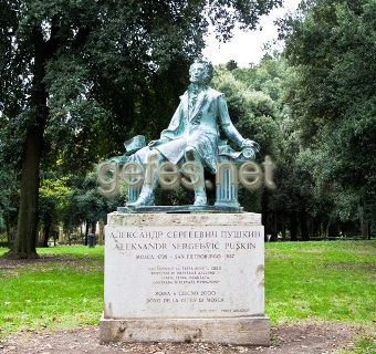 Парк на Вилле Боргезе в Риме